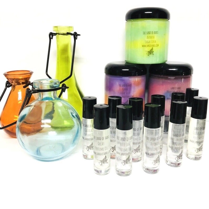 MADAGASCAR VANILLA Perfume Oil Body Fragrance Roll on Bottle Etsy