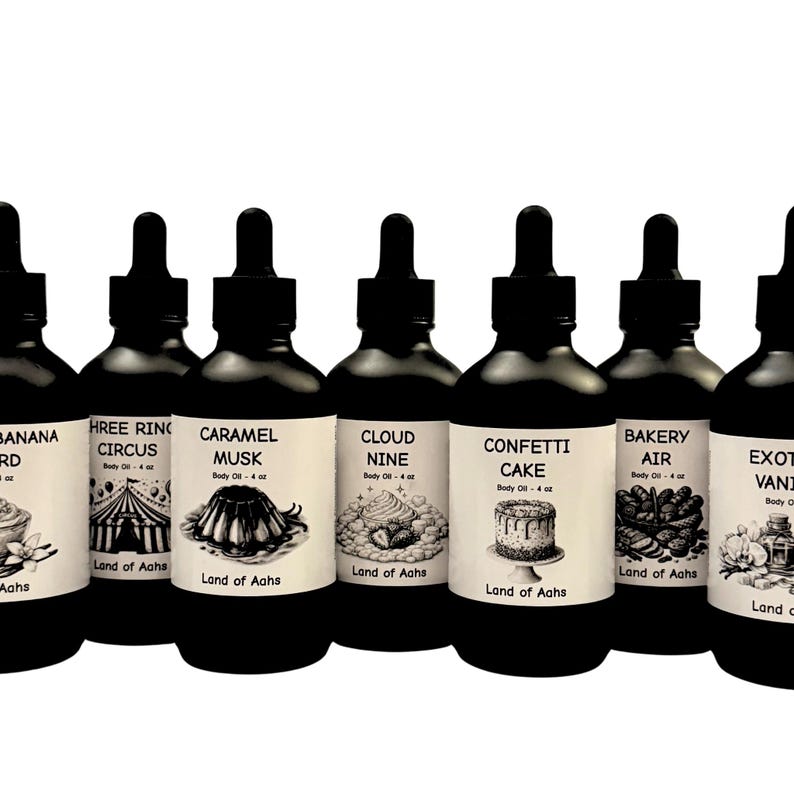 BABY MAGIC - Aceite perfumado, spray corporal, aceite corporal, polvo de rosa con dulce aroma nostálgico Body Oil 4 oz