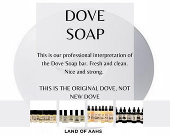 DOVE - Perfume Oil, Body Spray, Body Oil, Fresh Clean Bar Soap Nostalic Scent