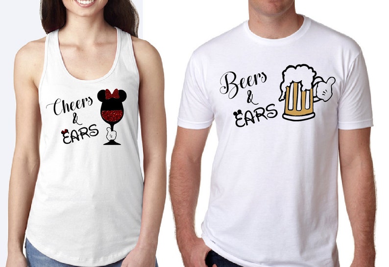 Mens Epcot Food and Wine T shirt Beers and Ears Etsy