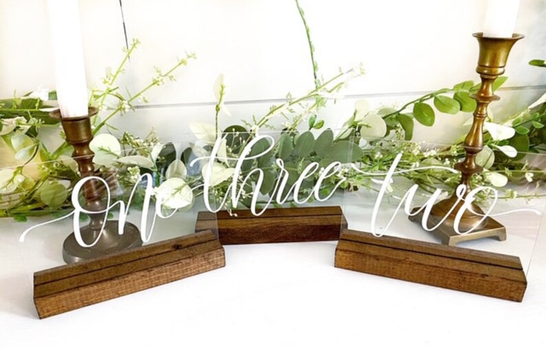 Show Me Your Table Numbers! 1