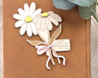 Handavtrycksskylt, DIY-barnpresent, handavtrycksskylt för barn, mors dag-skylt, mors dag-present, present till mamma, present till mormor