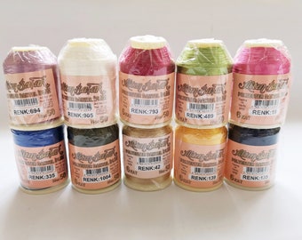 SET OF 10/20g Altınbaşak Oya crochet yarn Polyester nylon thread Embroidery embroidered Turkish Altin basak brand Sewing spools Needle lace