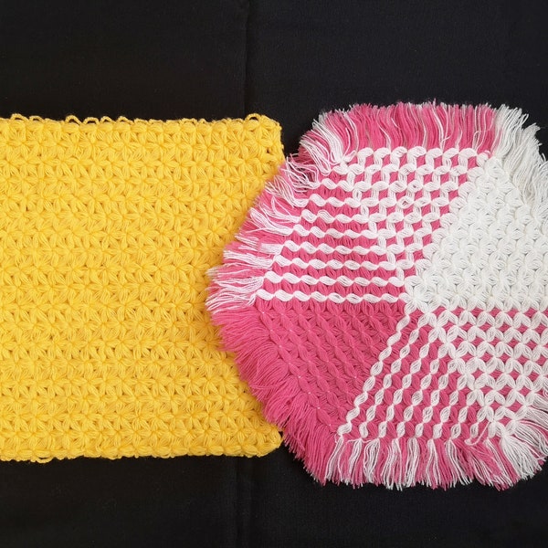 SET OF 2/Crochet washcloth Body pouf puff Dishcloth kıtchen cloth For bath & Shower Cleaning Softly gently sensitive Clean soft Multipurpose