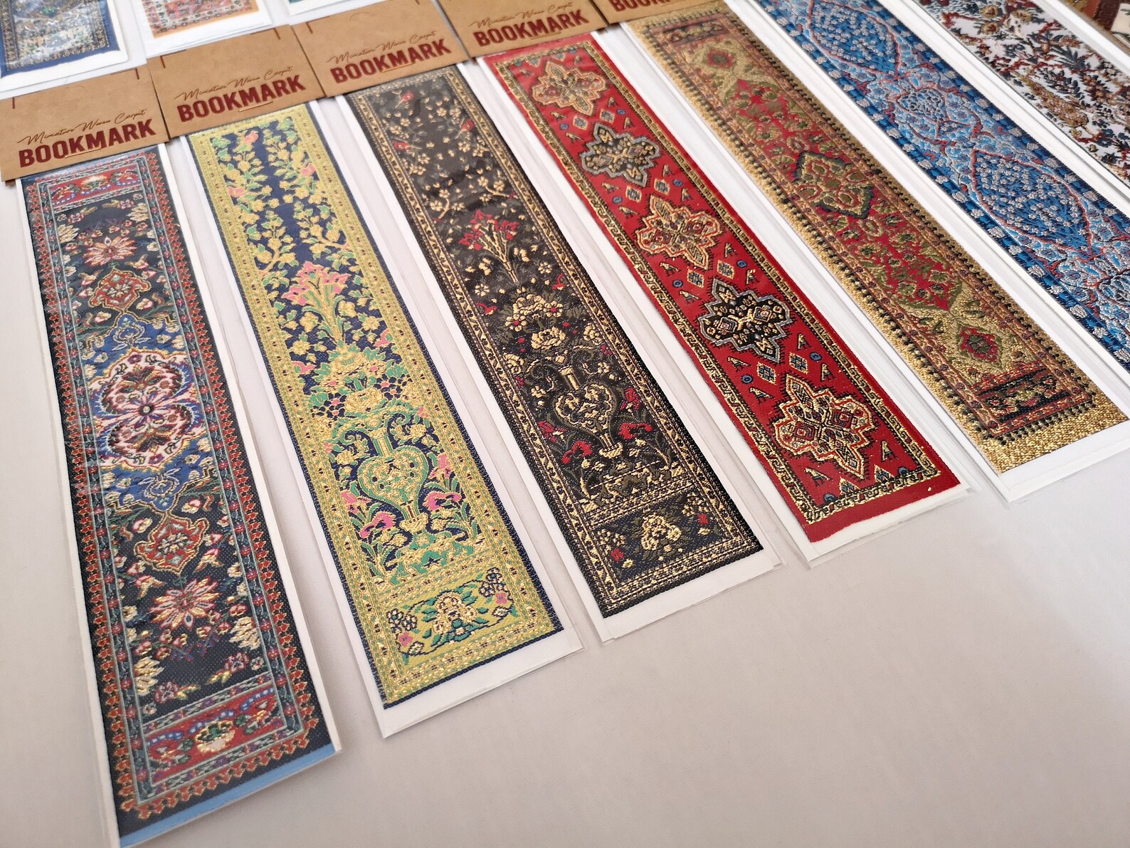 SET OF 18/Bookmarks Woven tapestry rug Doll house carpet Etsy