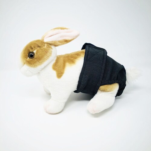 Charcoal Gray Washable Bunny Diaper Rabbit Diaper Etsy