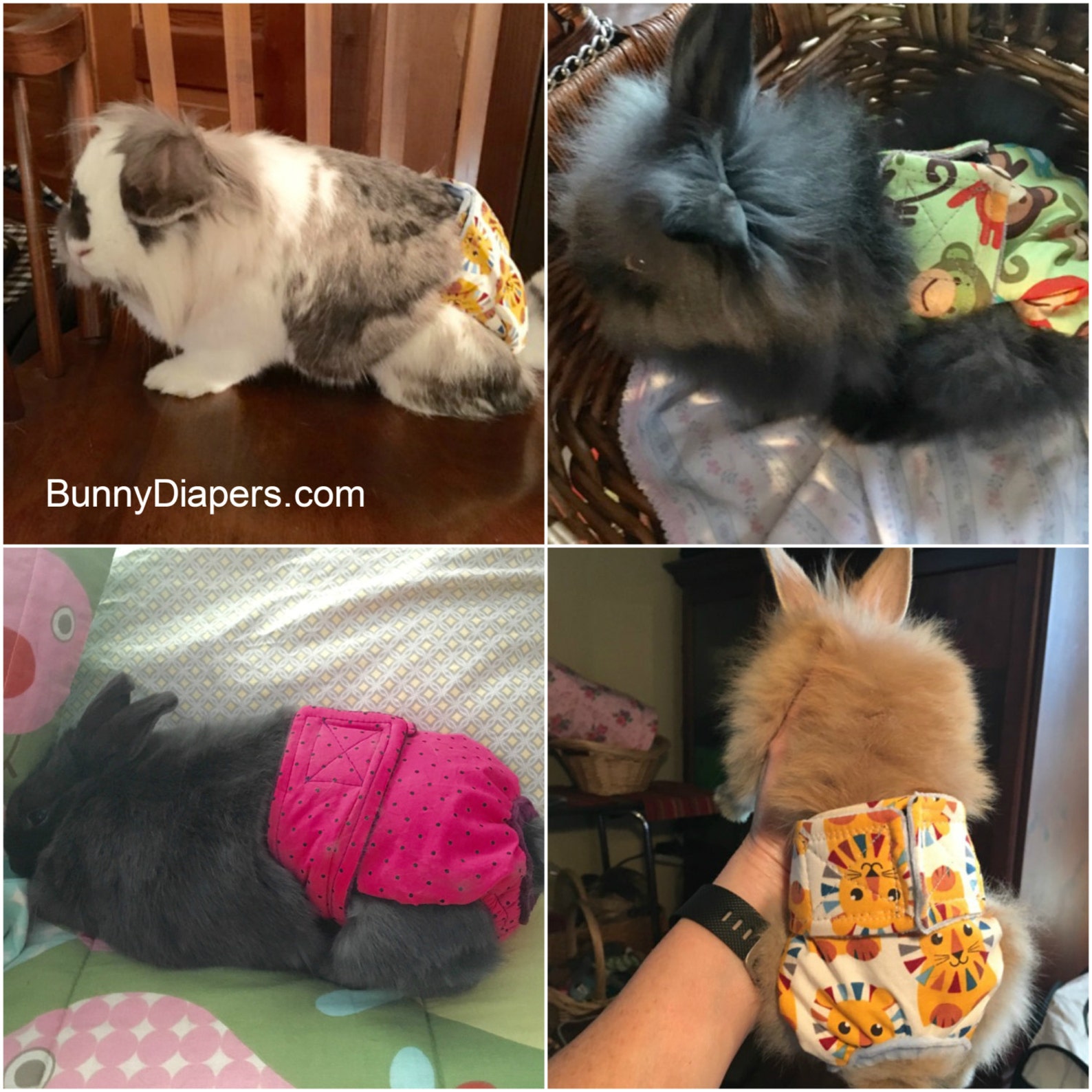 Baby Blue Washable Bunny Diaper Rabbit Diaper Etsy