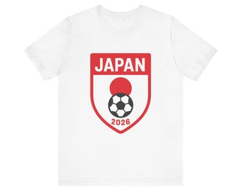 Camiseta con el escudo de Japón 2026 / Camiseta de fútbol de Japón