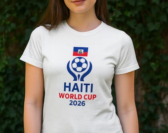 Haiti soccer 2026 Tee | Haitian Flag Soccer Shirt