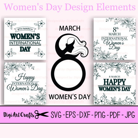 Download International Women S Day Svg Cutting Files Women S Etsy