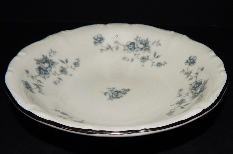 Johann Haviland Bavaria Germany Blue Garland 4 Dessert Fruit Etsy