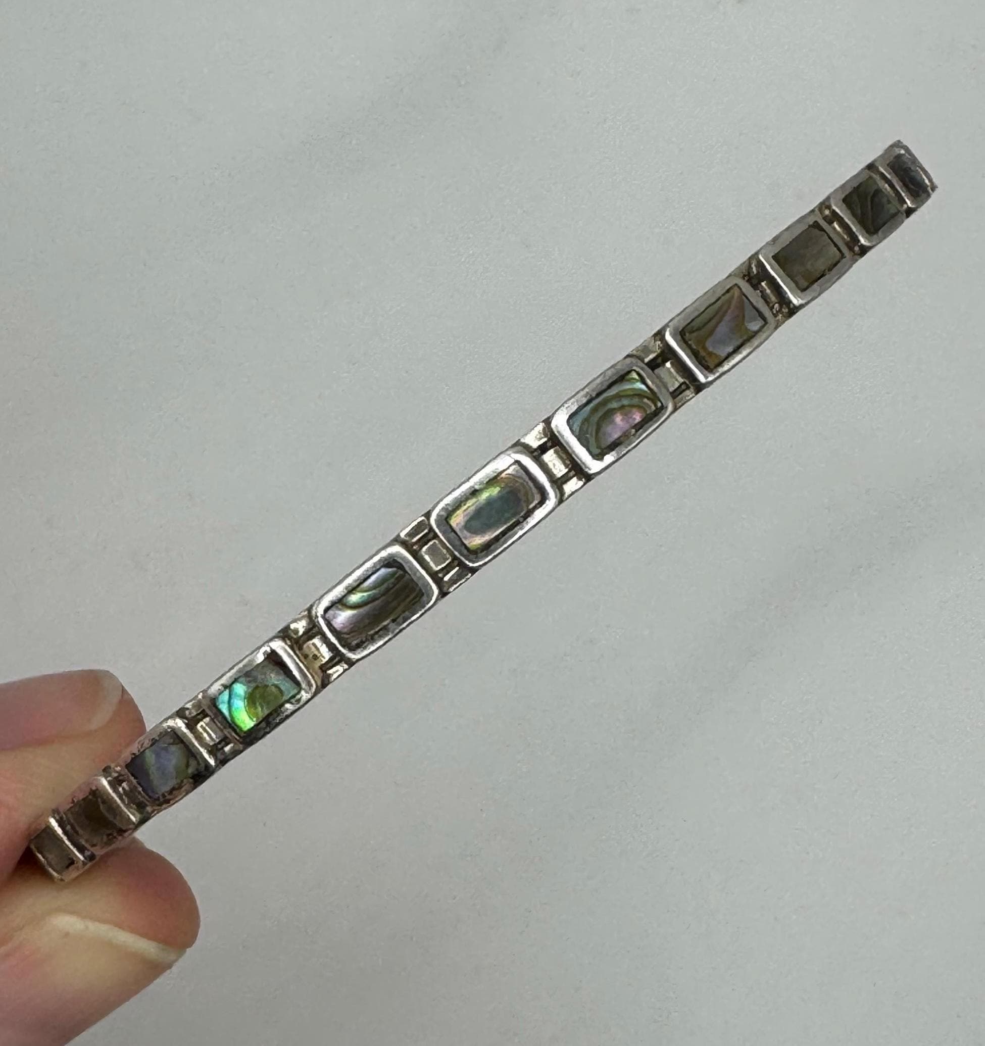 Mens Vintage Mexican Bracelet Silver - Etsy