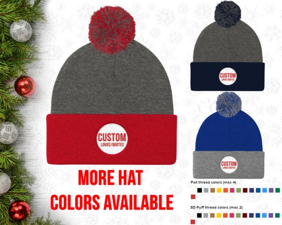 customize your own winter hat