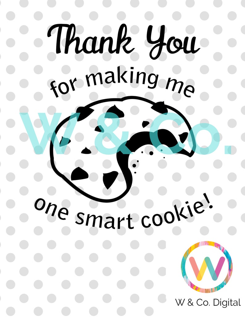 Download 17 Thanks For Making Me One Smart Cookie Svg File Get One Smart Cookie Svg Pictures PSD Mockup Templates