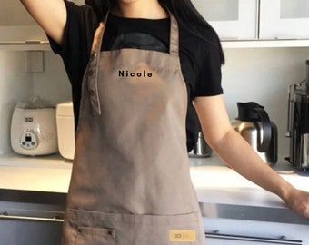 Personalised Apron: Custom Colours & Fonts—The Perfect Gift