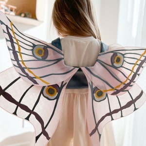 Toddler fairycore gift box Fairy wings set for toddler Birthday gifts for kids girls Kids fairytale wings costume Fairy gown for girls image 1