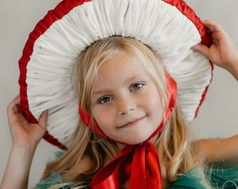 Pilz Kleinkind Erwachsene Hut für Halloween Cosplay roten Pilz Hut Halloween Cosplay Kostüme