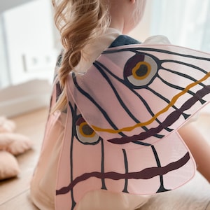 Fairy costume girls Woodland fairy wings costume Kids halloween costume toddler Fairycore floral headpies Cosplay wings with fairy crown