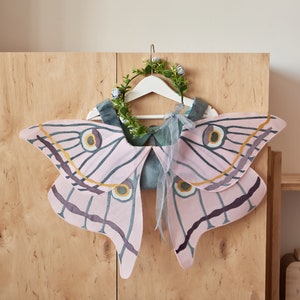 Toddler fairycore gift box Fairy wings set for toddler Birthday gifts for kids girls Kids fairytale wings costume Fairy gown for girls image 10