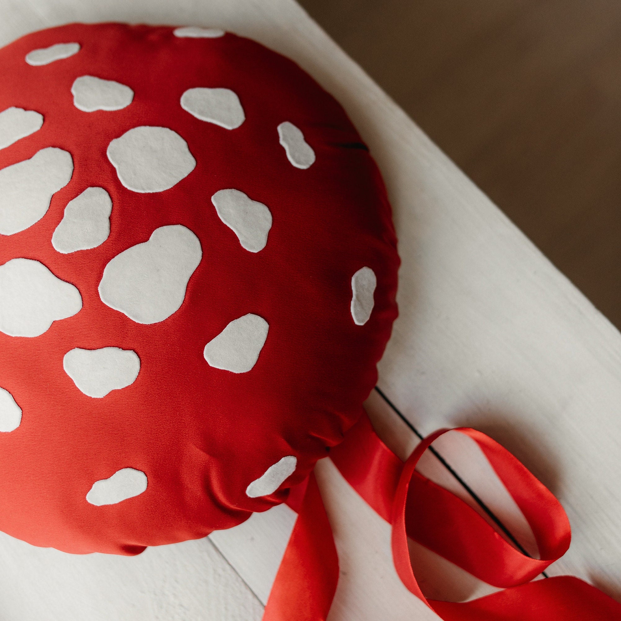 Adult Unisex Mushroom Plush Hat main image 1