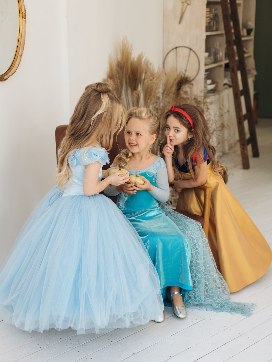 Baby Birthday Party Dress Girls Satin Princess Dress