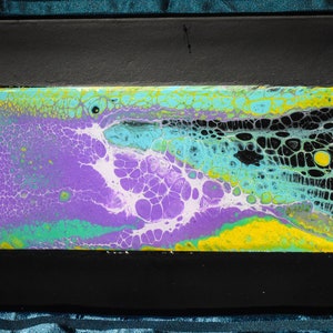 14x18 Acrylic Liquid Flow Tray- serving tray - decorative tray - trippy art - functional art