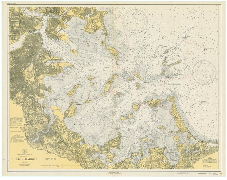 Vintage Navigation Charts