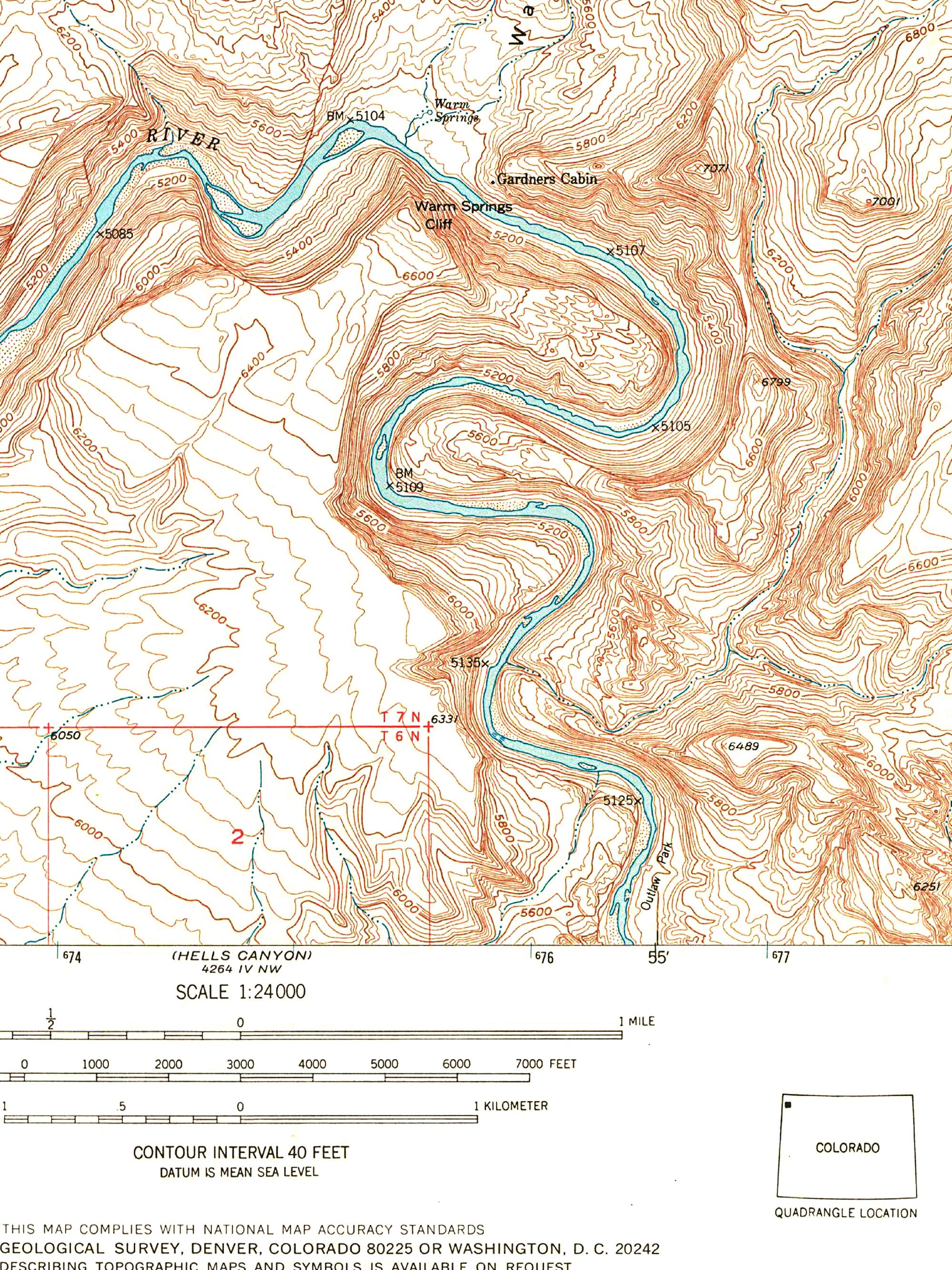 Dinosaur National Monument Map / Dinosaur Topographic Map Etsy