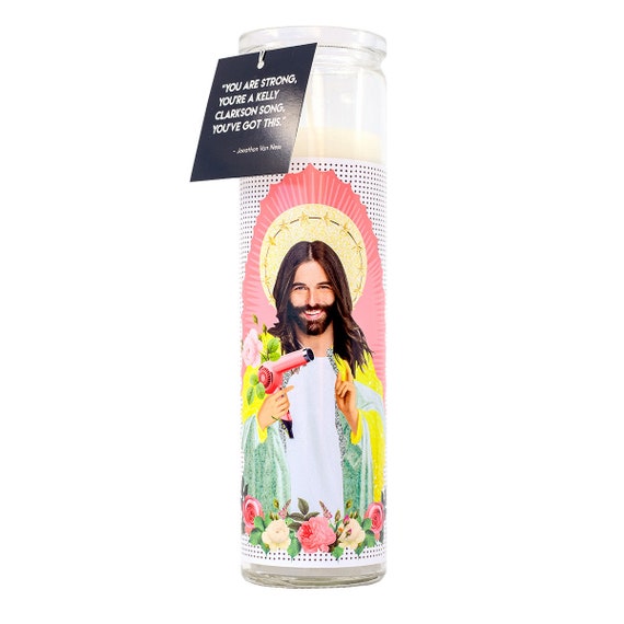 Jonathan Van Ness Prayer Candle Etsy