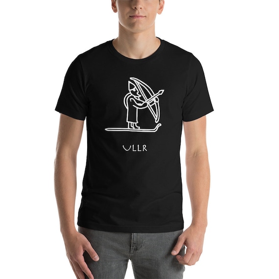 Ullr Norse God Of Archery Vintage Norwegian Hunting T-Shirt Ullr Norse God Of Archery Vintage Norwegian Hunting T-Shirt