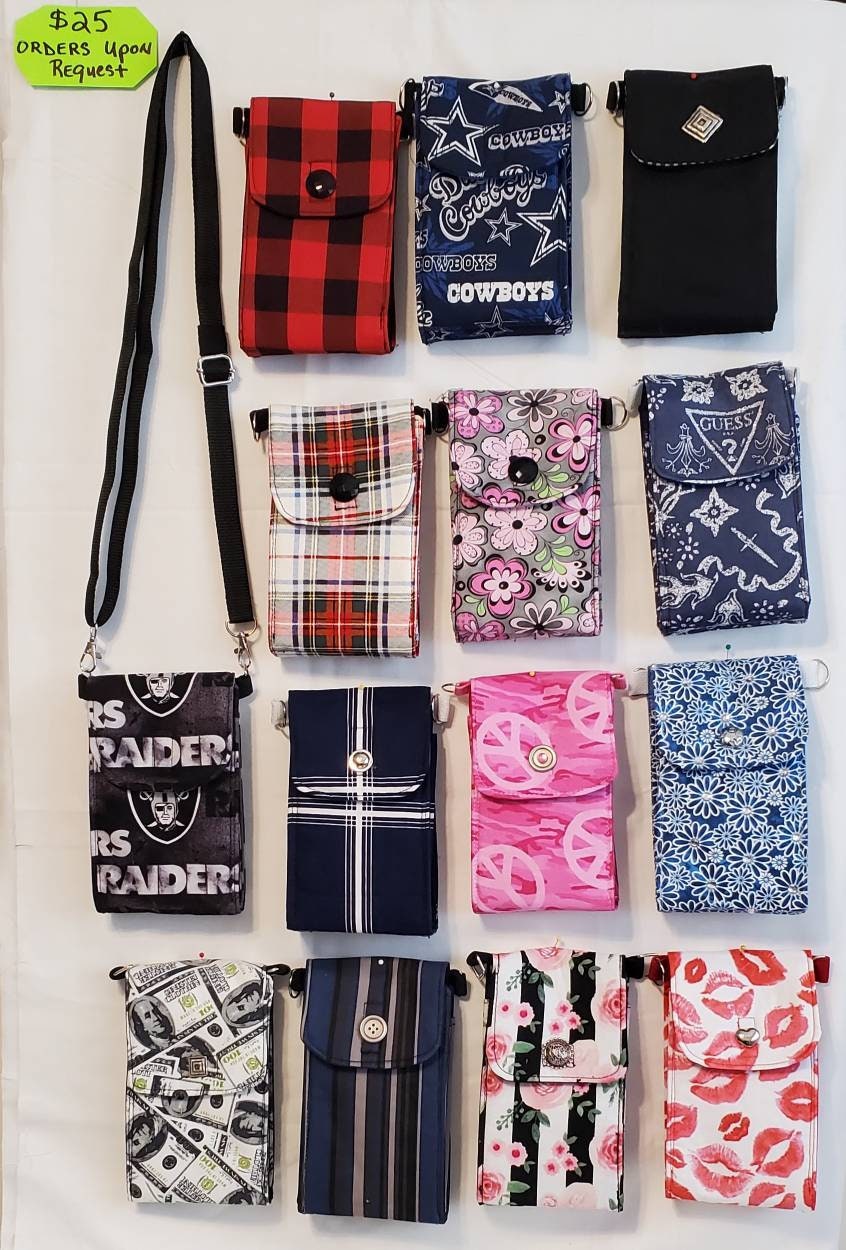 Crossbody Cell Phone bags Etsy