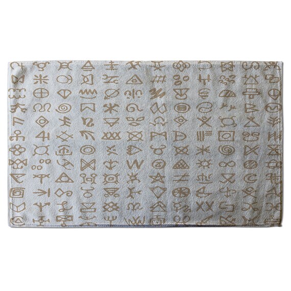 Viking Ritual Symbols bath Towel Etsy