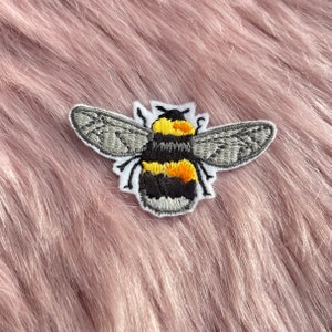 Cute Fat Bumblebee Iron on Patch