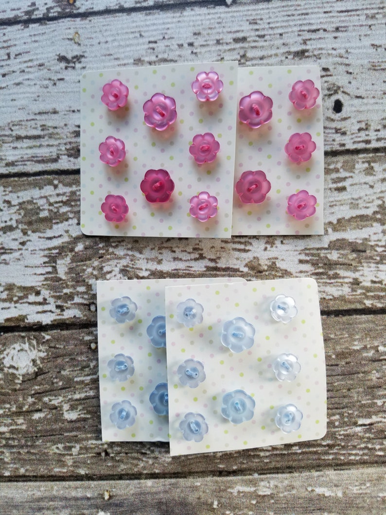 9 Packs of Floral Brads, Brad Assortment, Scrapbooking Embellishments 4