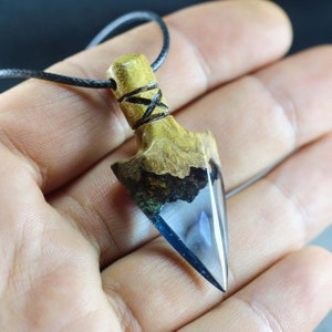 Pendentif Pointe De Flèche En Bronze Kiss Of Leather - Bijou Viking Celtique Symbolique