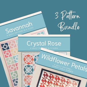 Wild Plum Lane pdf-quiltpatroon trio