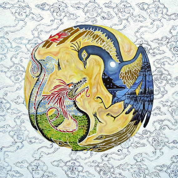 Phoenix And Dragon Symbolism