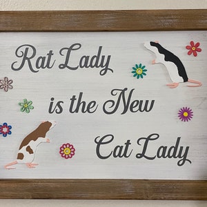 Rat Lady ist die neue Katzenlady