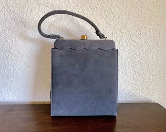 dark gray purse