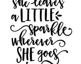Sparkle Quote Etsy