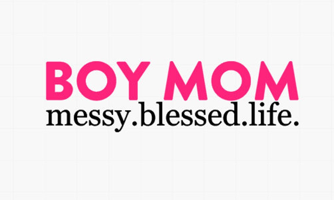 Boy Mom // Boy Mom Decal // Boy Mom Sticker // Stickers for Boy Moms ...
