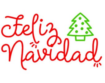 Feliz Navidad / Christmas quote decal / Christmas home decor / Christmas party favor / DIY Christmas decor / handmade Christmas