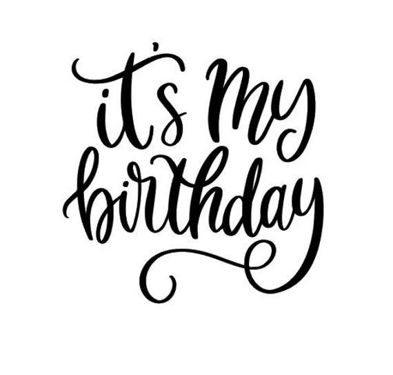 Happy Birthday Vinyl Decal / Happy Birthday Vinyl Decal / Etsy