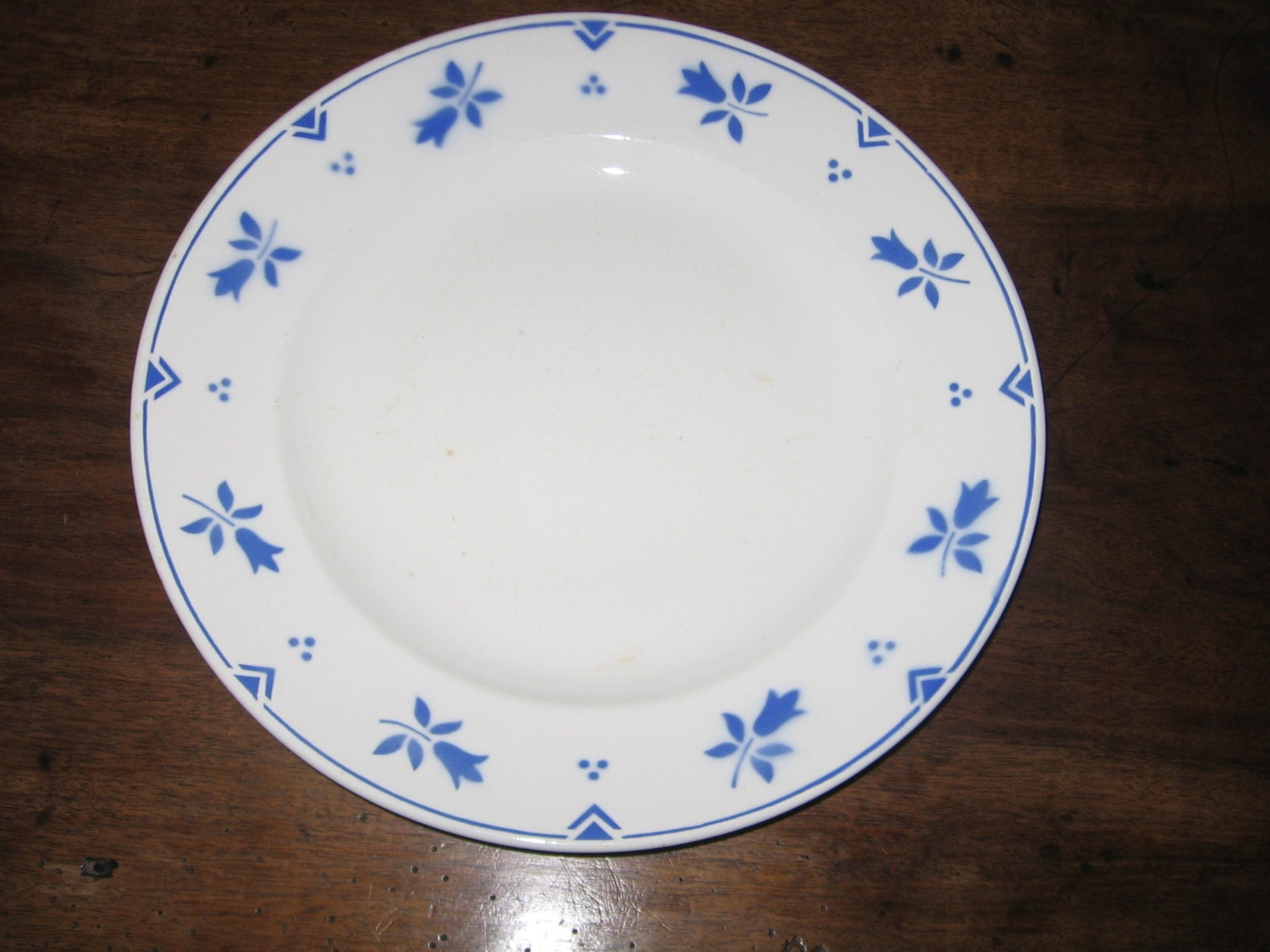 Belle Digoin Digoin Sarreguemines Grand Tour Rond Vintage/Assiette Camille Design