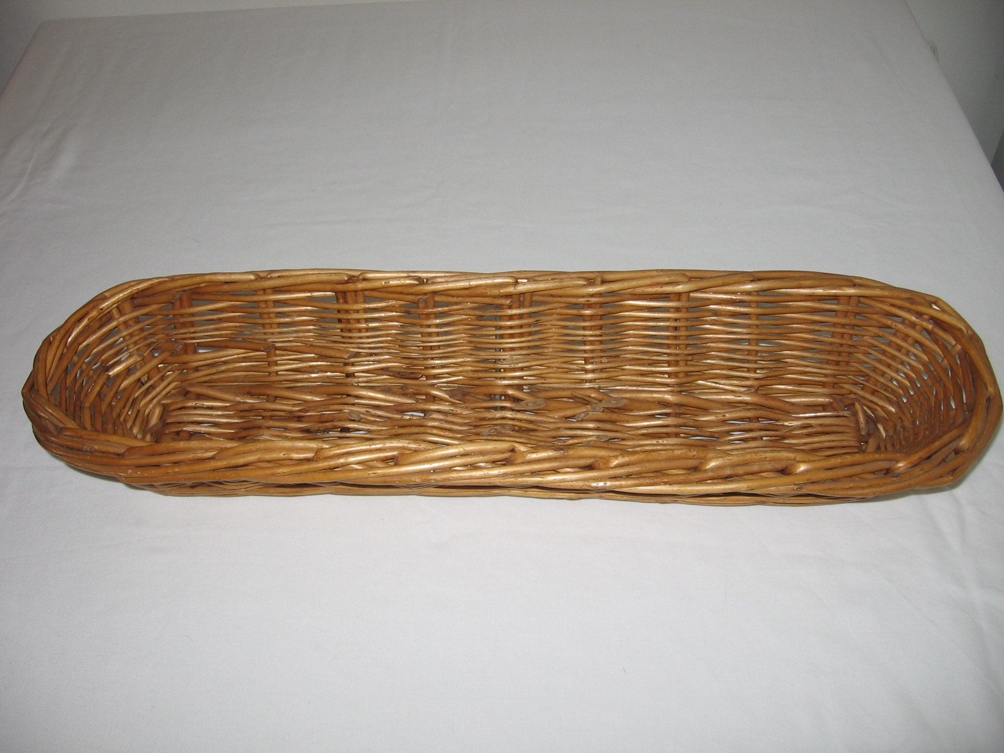 Vintage French Bread Serving Basket / Boulangerie Baguette Etsy