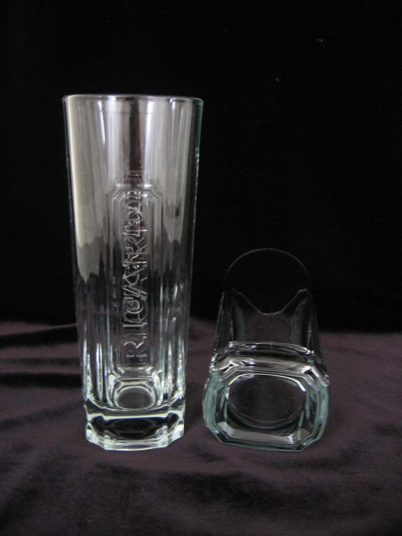 Paar große rechteckige Ricard Pastis Aperitif Gläser | Etsy