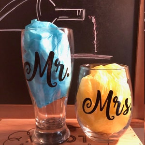 Custom Wedding Glasses, Wedding Gifts, Wedding Glasses, Wedding Glass Sets, His & Hers, Mother Of Bride