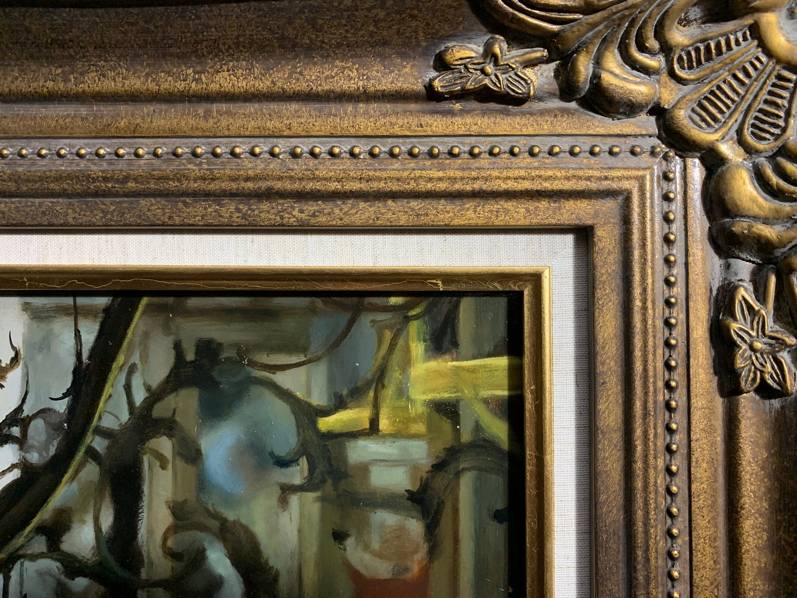 Antique Gold Frame Oil Paintingtraditional Oil Paintingfemale