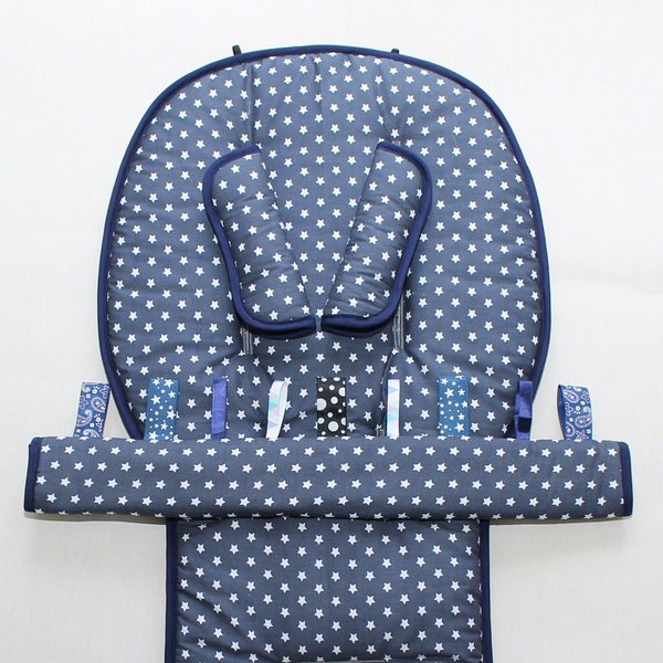 Stroller liner, stroller shoulder pads, bumper bar cover for “bugaboo”,gray