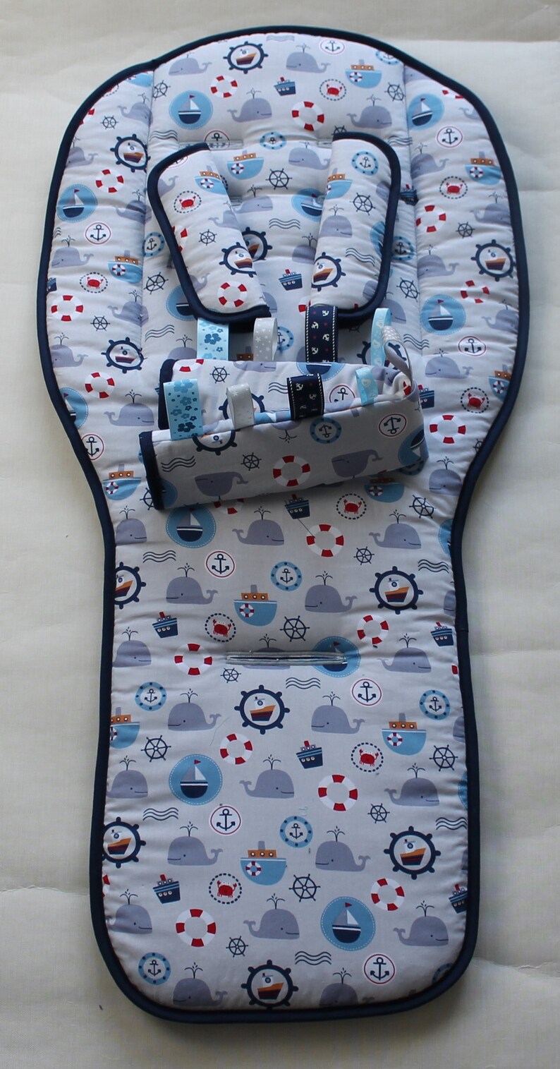 Stroller Liner Stroller Shoulder Pads and Bumper Bar Cover Etsy